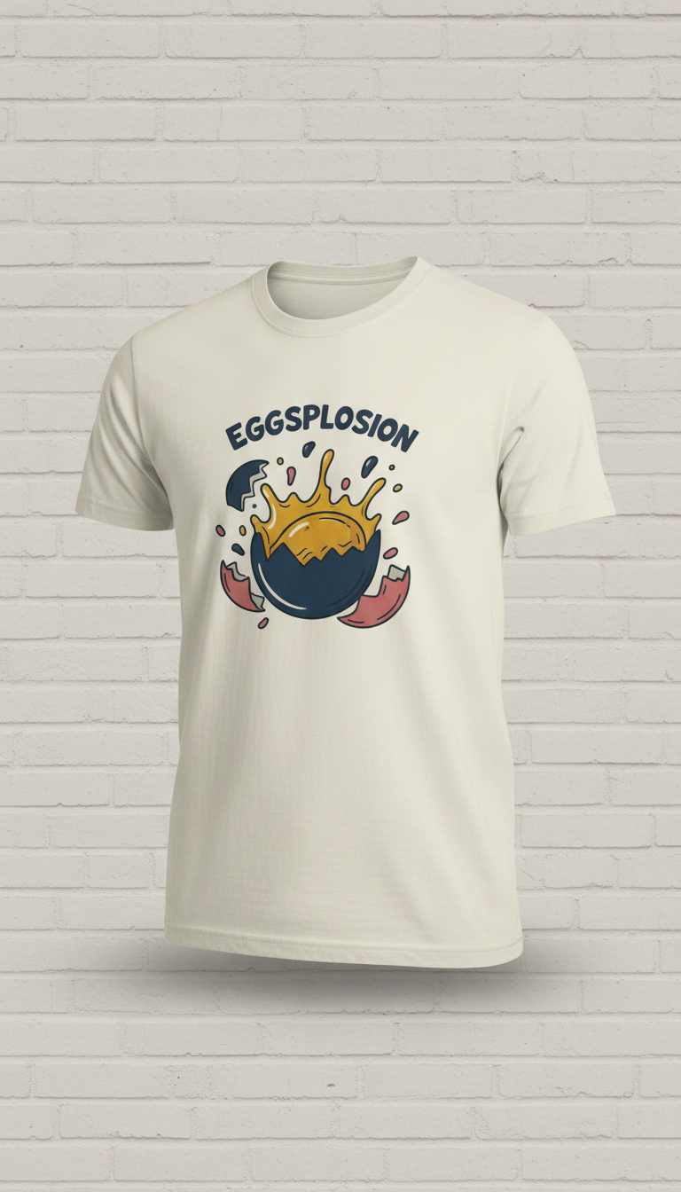 Eggsplosion Graphic Unisex T-Shirt